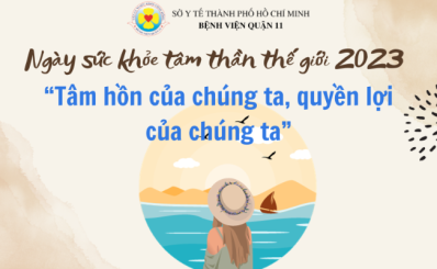 Ngày sức khỏe tâm thần thế giới 2023: “Tâm hồn của chúng ta, quyền lợi của chúng ta”